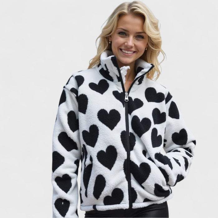 Katharina - Elegante chaqueta reversible