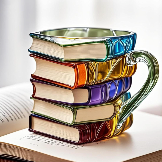 Taza artística 3D "Aurora - Tema del libro"