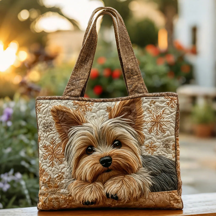Exquisito bolso Yorkie hecho a mano