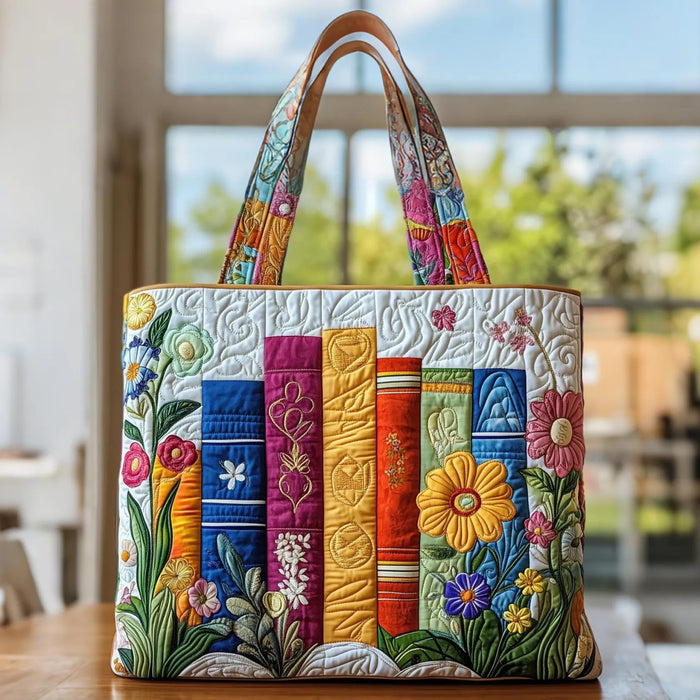 Bolso hecho a mano con motivo floral