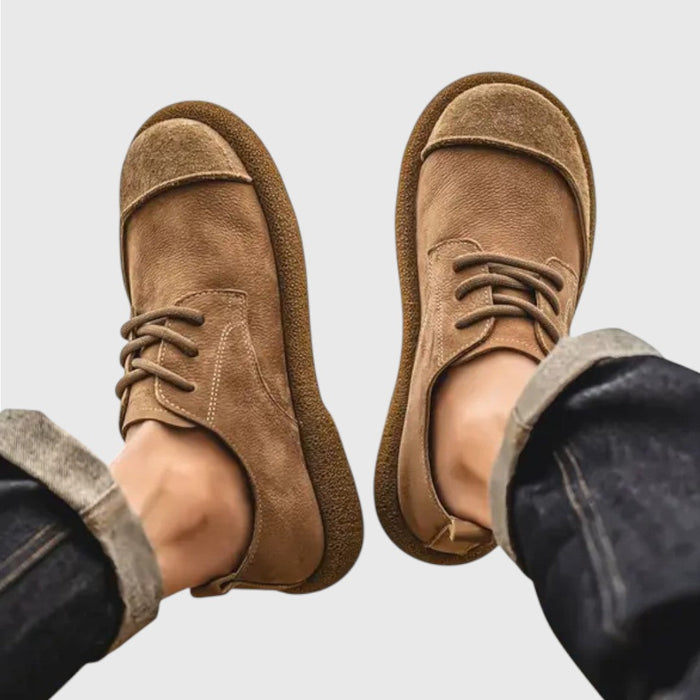 Santiago – Zapatos ortopédicos para hombre fabricados en piel natural