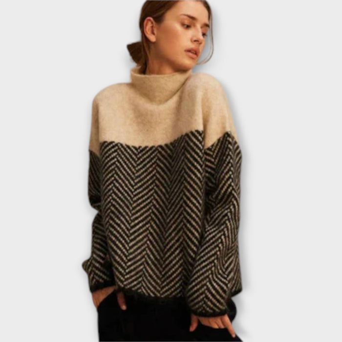 Maeve - Jersey de cuello alto suave