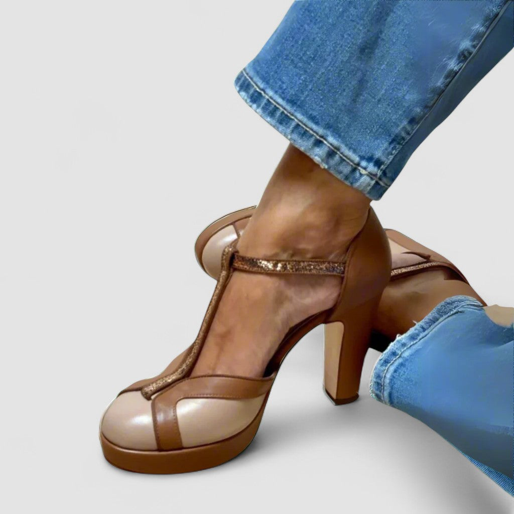 Criselmara™ - Sandalias elegantes y originales con tacón alto