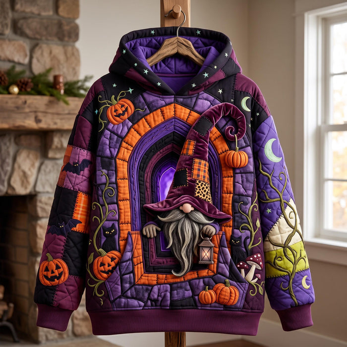 Sudadera con capucha de gnomo a la luz de la luna para Halloween