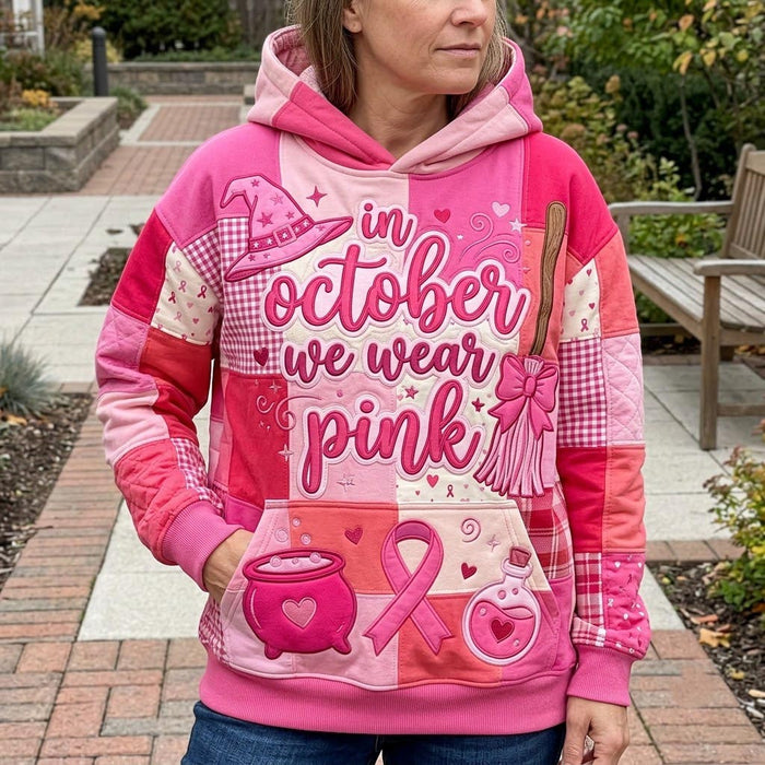 Sudadera con capucha Magia Rosa de Octubre