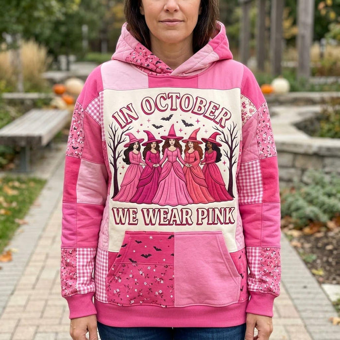 Sudadera con capucha Magia Rosa de Octubre