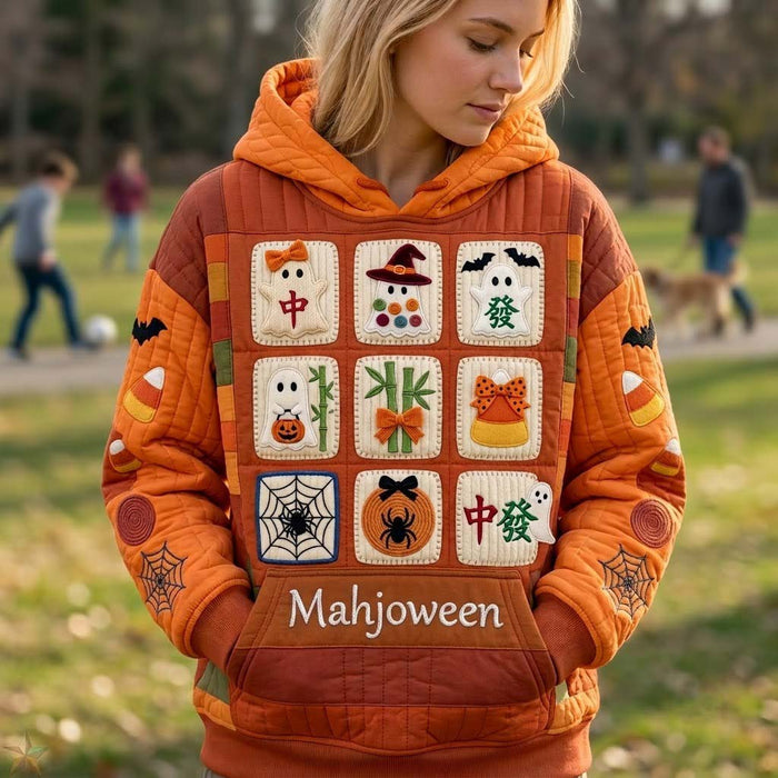 Sudadera con capucha Spooky Tile Game