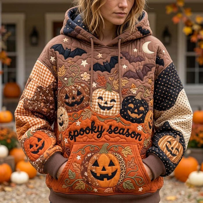 Capucha de calabaza aterradora