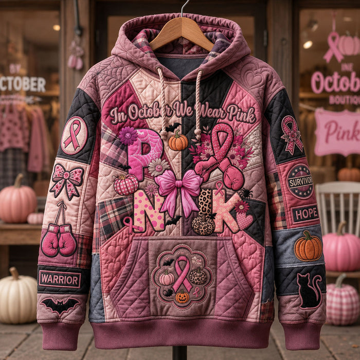 Sudadera con capucha Magia Rosa de Octubre