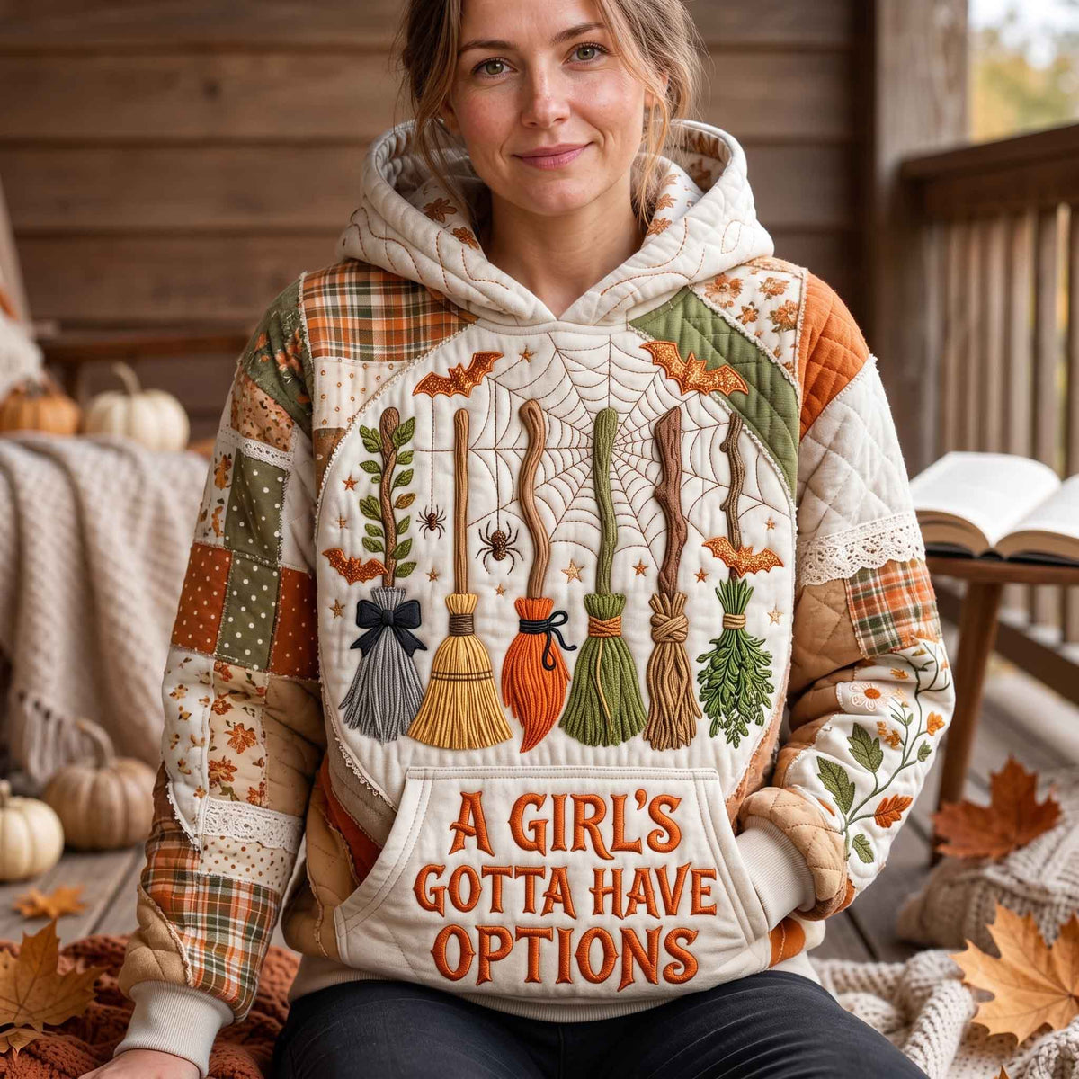 Sudadera con capucha de la colección Halloween Witches