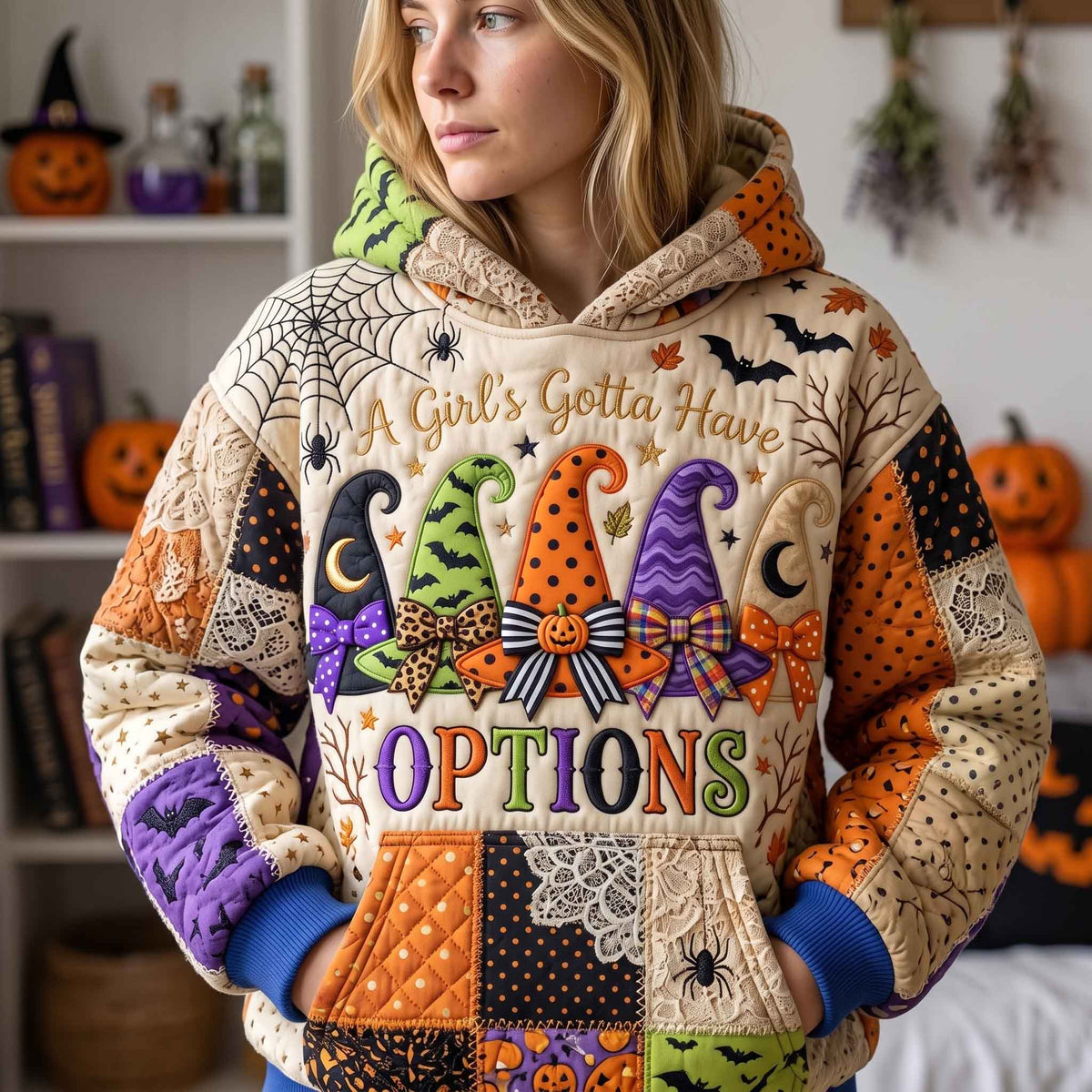 Capucha de la colección Brujas Halloween