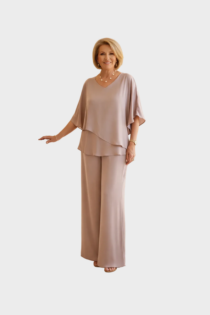Martha - Conjunto con Pantalón Suelto