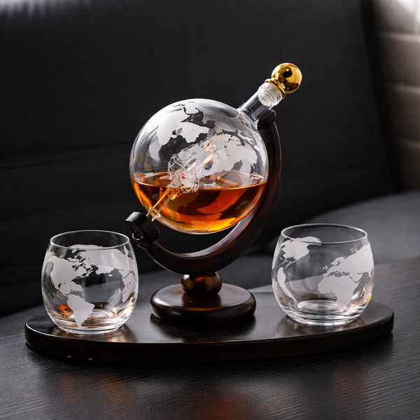 Karafka do Whisky - Edición mapa mundial