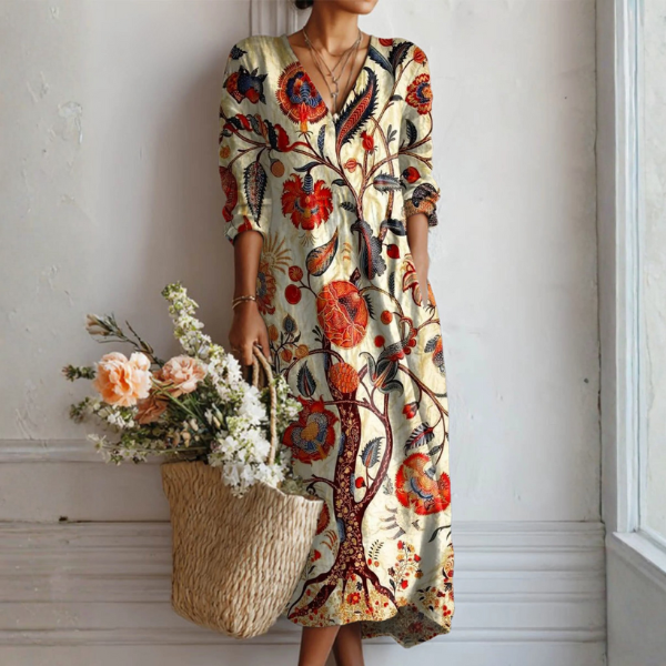 Anna - Vestido Boho Floral