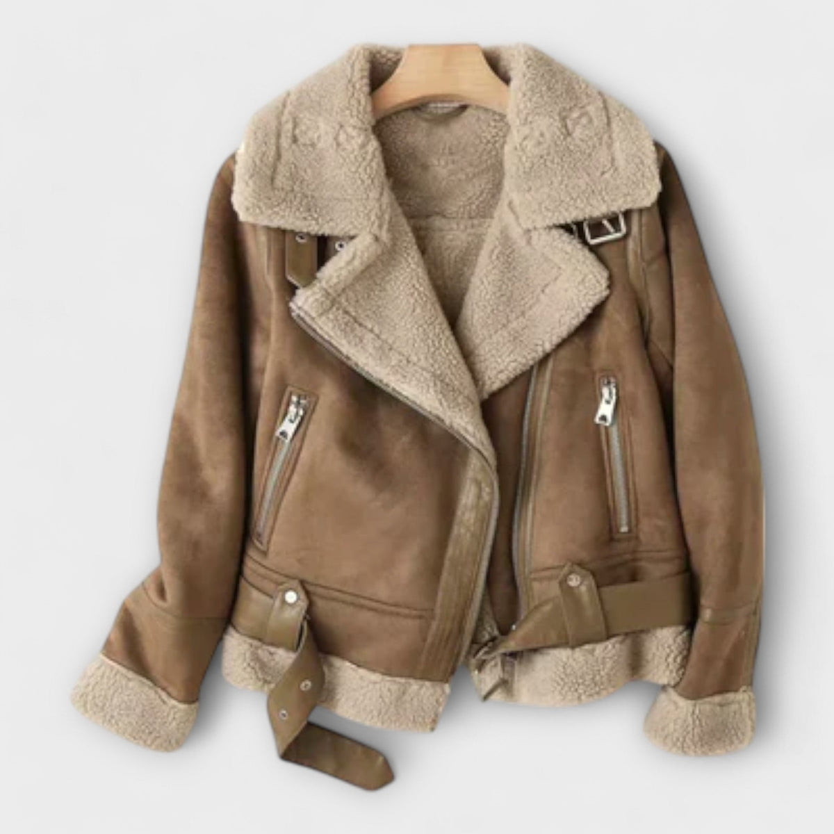 Catarina - Chaqueta piloto de cuero