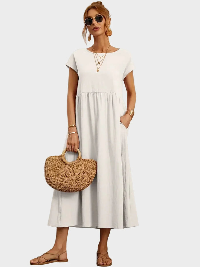 Gabrielle™ - Vestido midi con un estilo elegante y atemporal