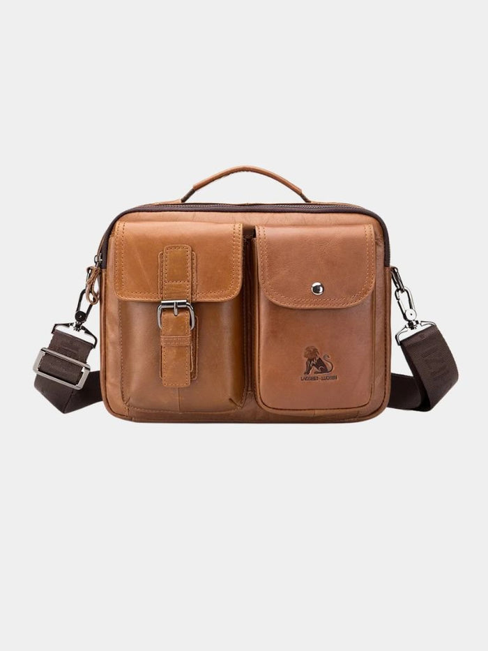 Oliver™ - Bolso de hombro cuadrado retro