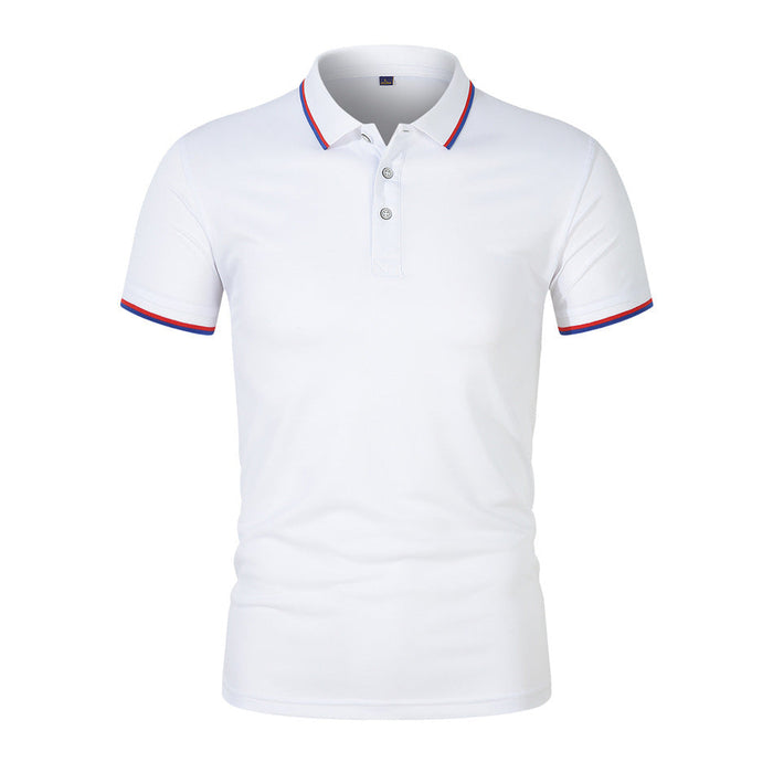 Transpirable Polo con Cuello Canalé