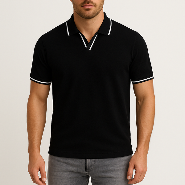 Polo Shirt - Acabado en contraste