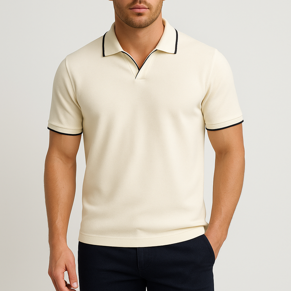 Polo Shirt - Acabado en contraste