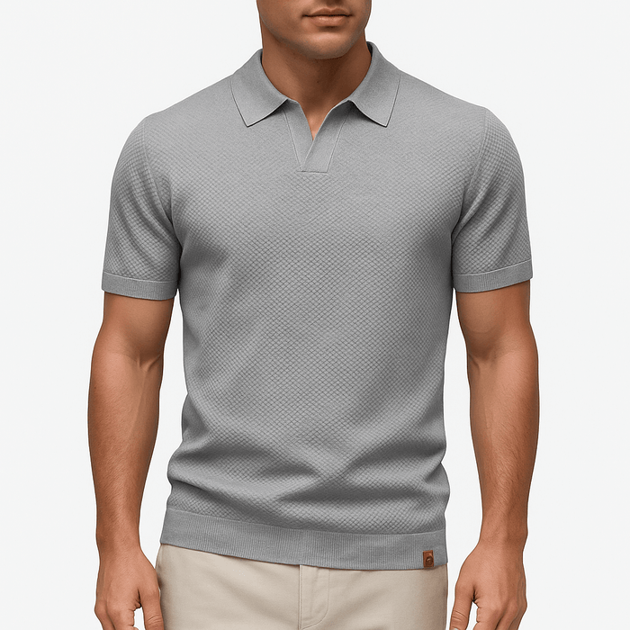 Polo de poliéster texturizado
