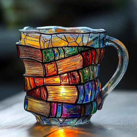 Taza hecha a mano "Luna - Luna"