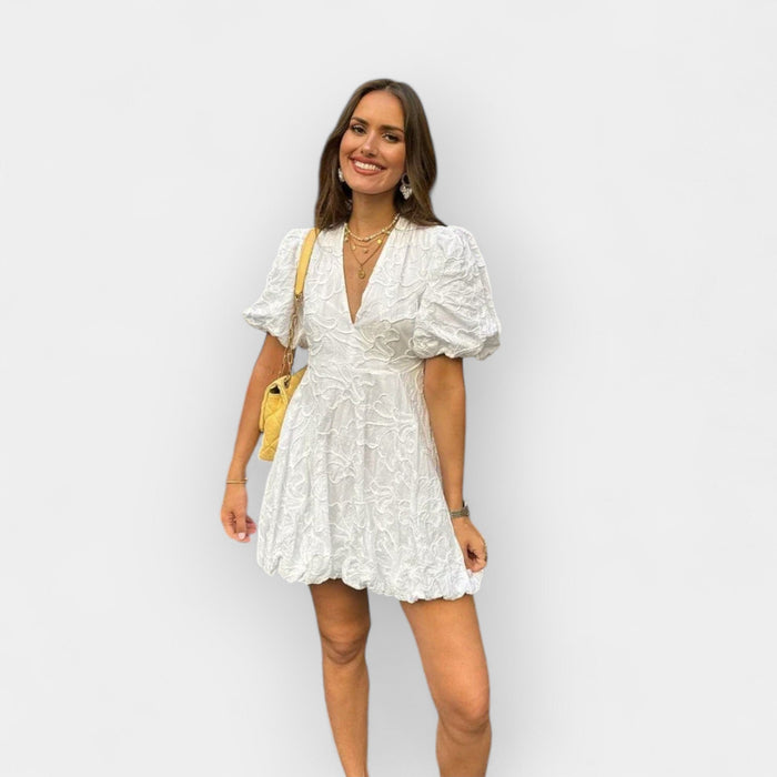 Vestido blanco claro
