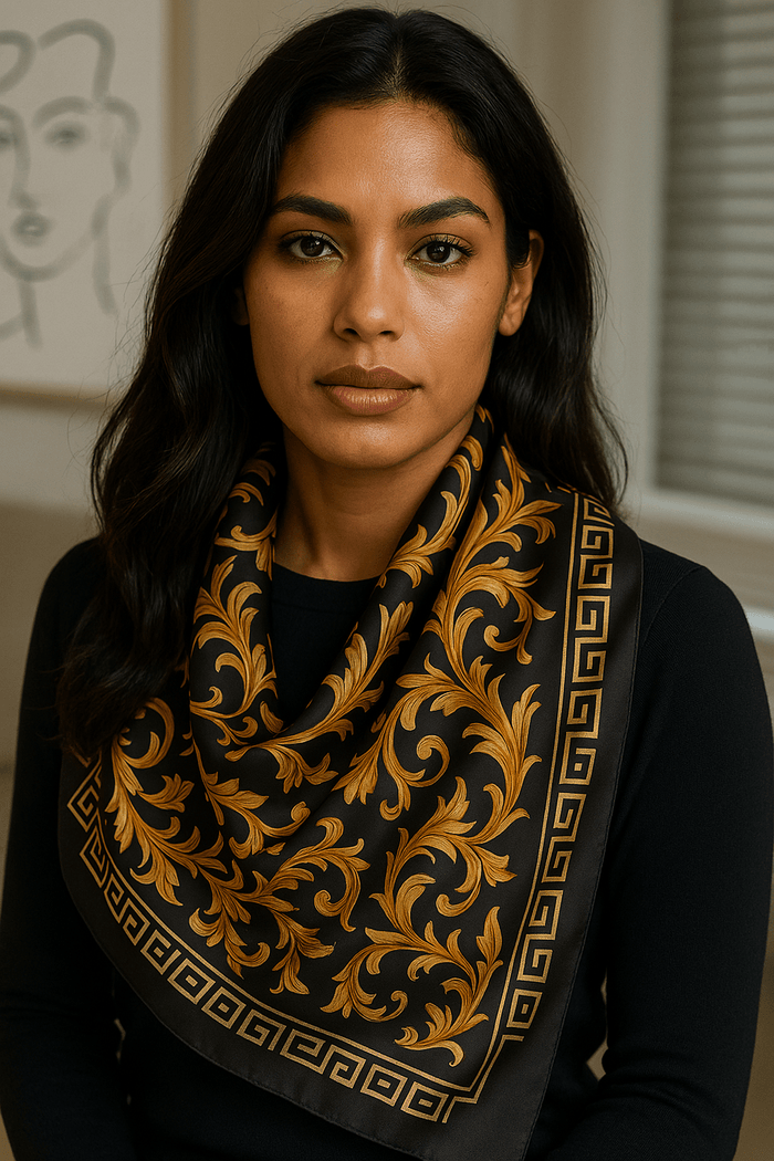 Thea - Bufanda de seda