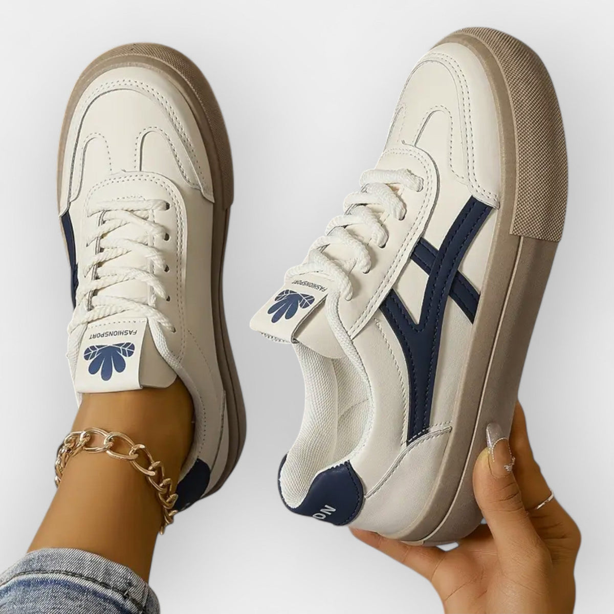 Emily - Zapatillas retro con plataforma