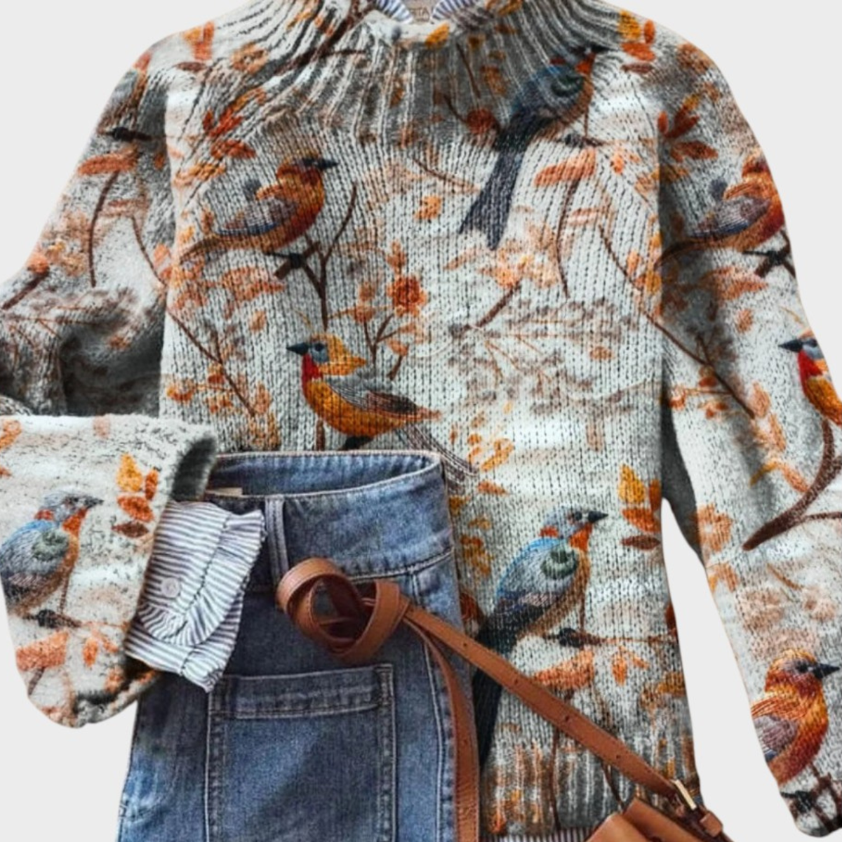 Mónica - Jersey de punto artístico