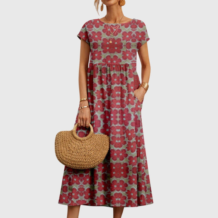 Walencja - Vestido Floral Elegante