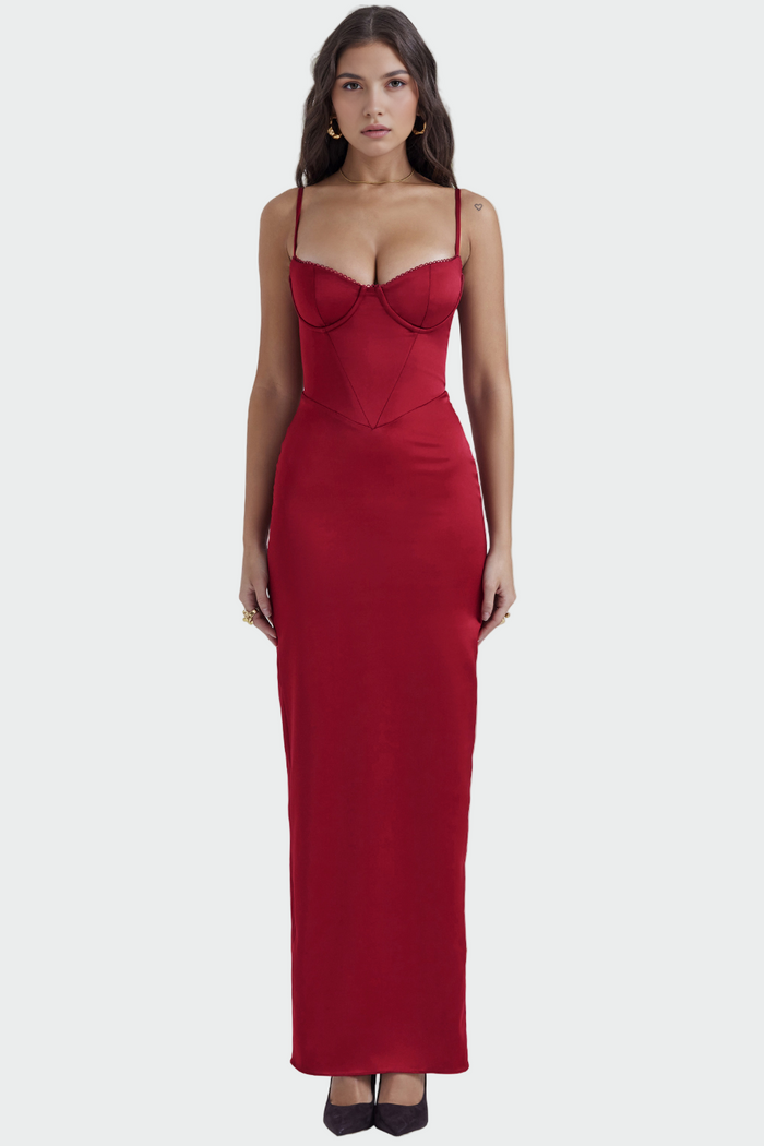 Kateřina – Vestido de raso
