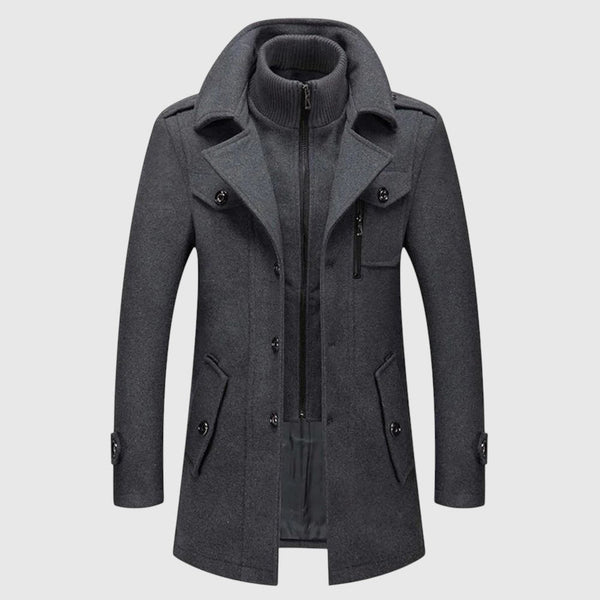 Lukáš – Chaqueta de invierno de doble capa para hombre