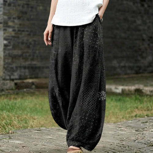Adélaïde – Pantalón ancho negro