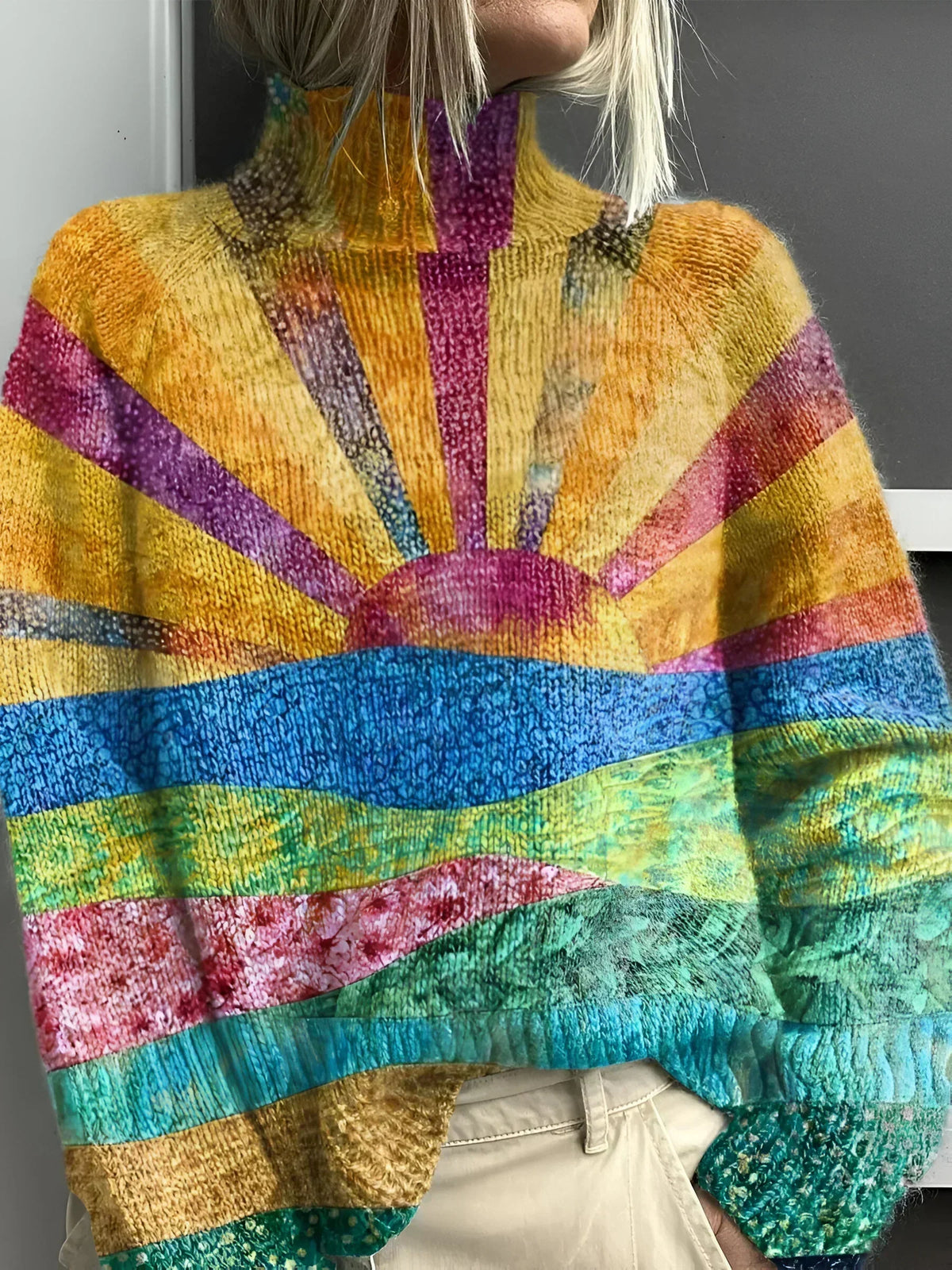 DELACROIX | Jersey de cuello alto Aurore Mathilde