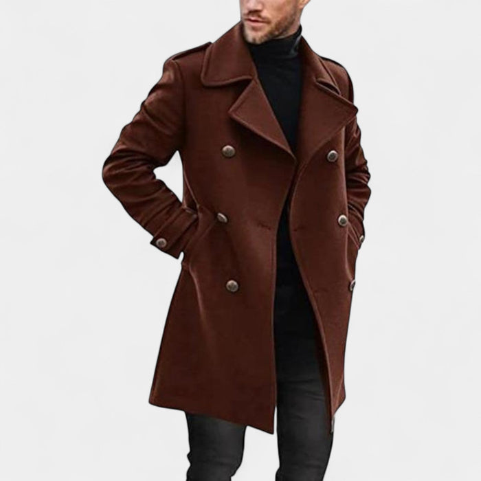 Marek – Elegante abrigo cruzado