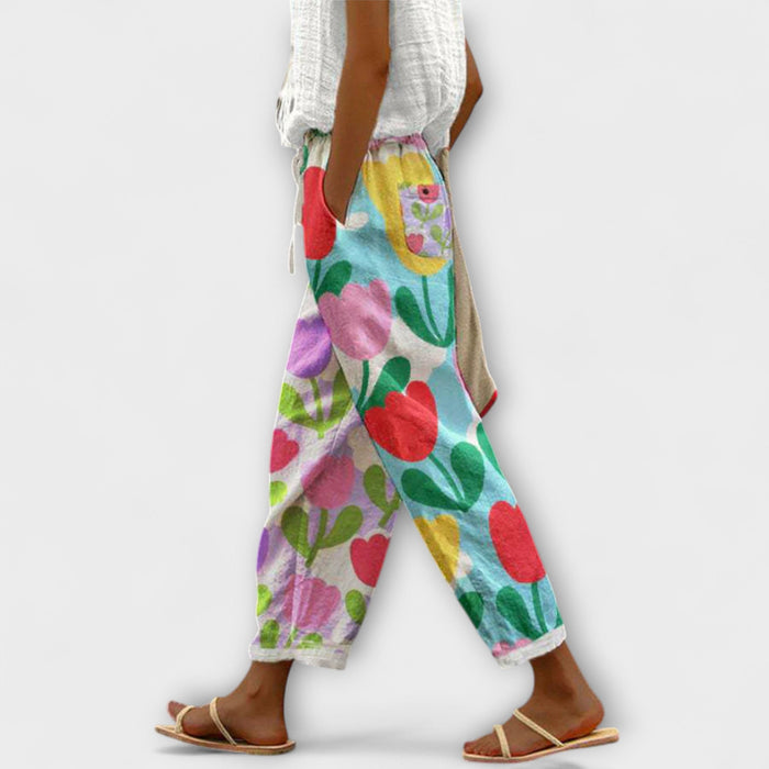 Airish: pantalones holgados con estampados atrevidos
