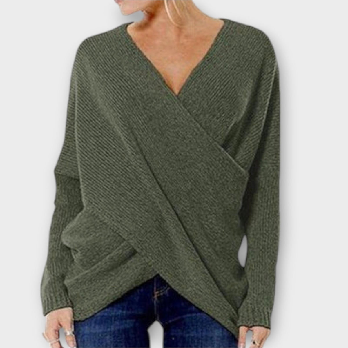 Heidi - Jersey con cuello en V